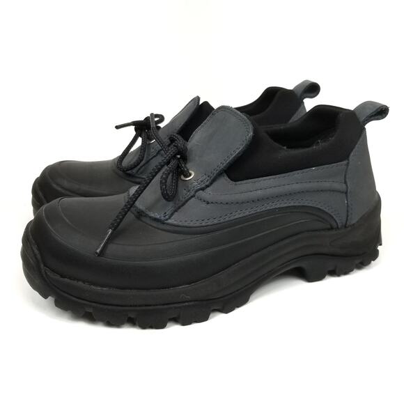 Lands' End Shoes - Lands' End  Women's Black Gray Duck Shoes Size 7